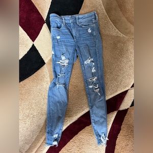 Blue American eagle jeans